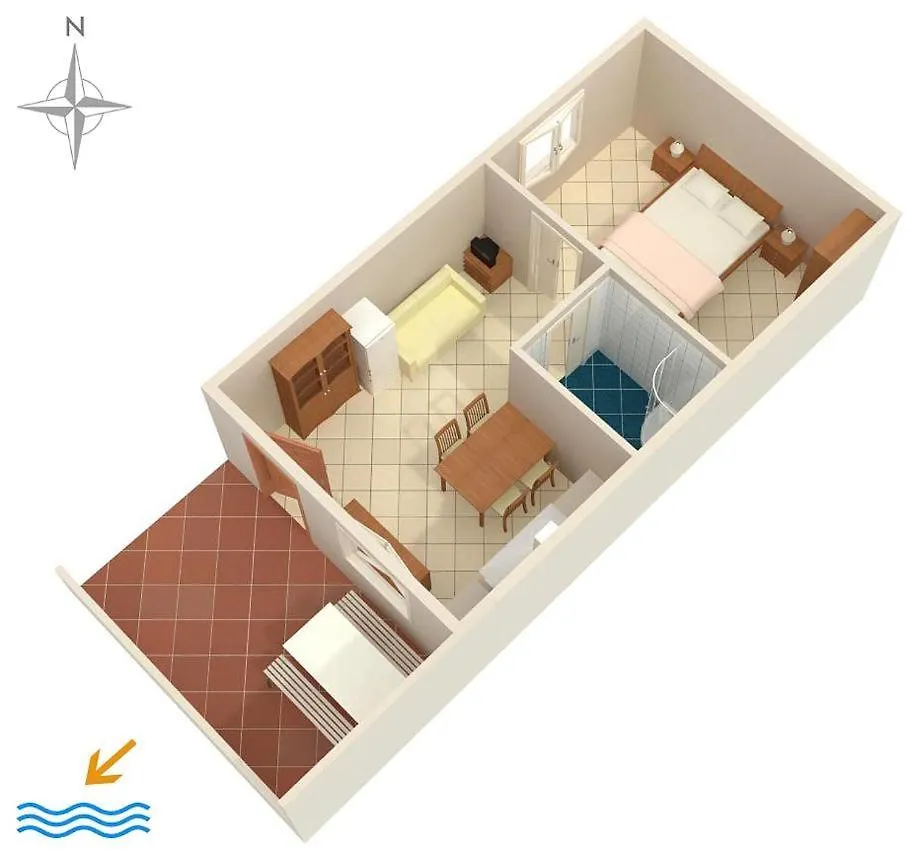 Apartments By The Sea Duga Luka - Prtlog, Labin - 3025 Croatie
